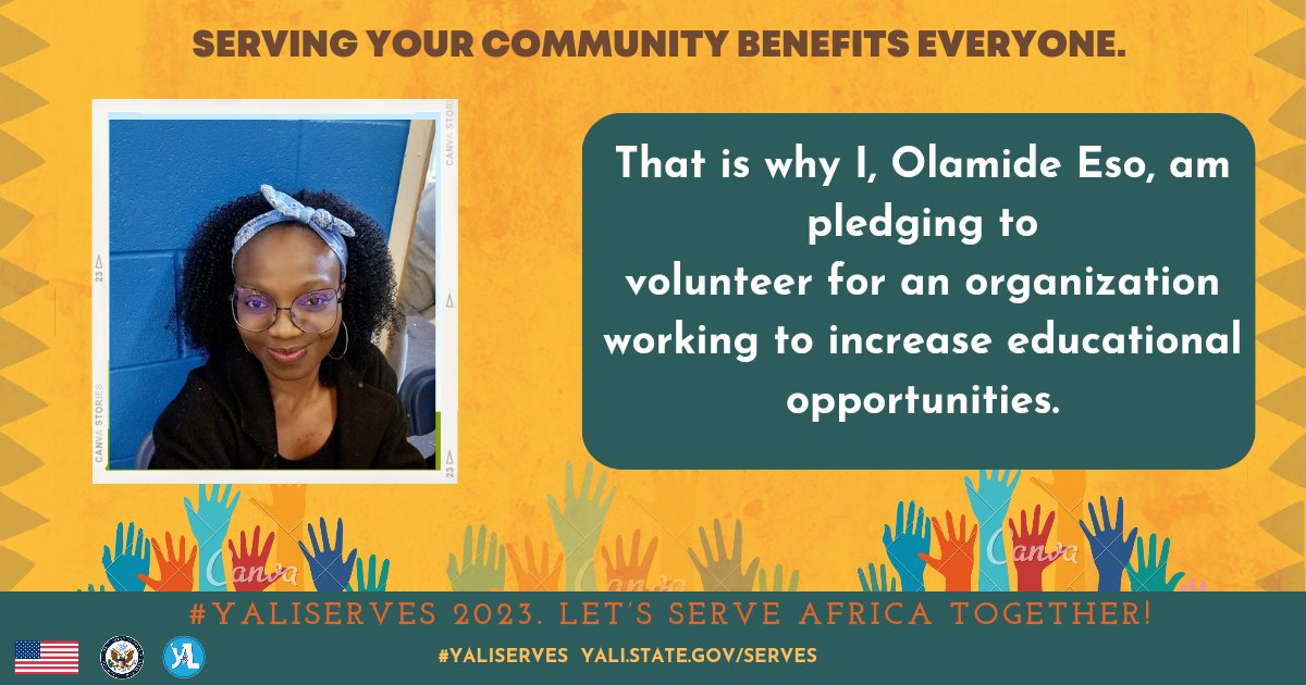#YALIServes!