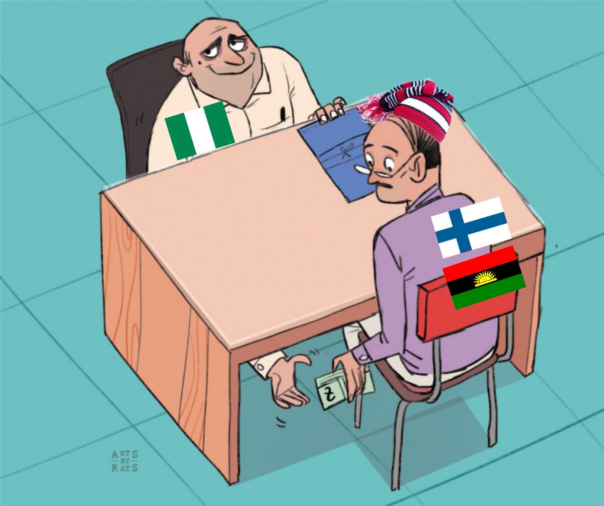 aloysteven's tweet photo. PM @BiafraRGIE
Thank #ChukwuOkike Abiama that PM @simon_ekpa never allowed the sold out #Okorie to explain himself even when it's obvious that he was actually contracted by the enemies of #BiafraExit2023 Iwuanyawu.
Once you cross the line, you cut the ties.
#BiafraFirst Airborne https://t.co/61q2eZKJug