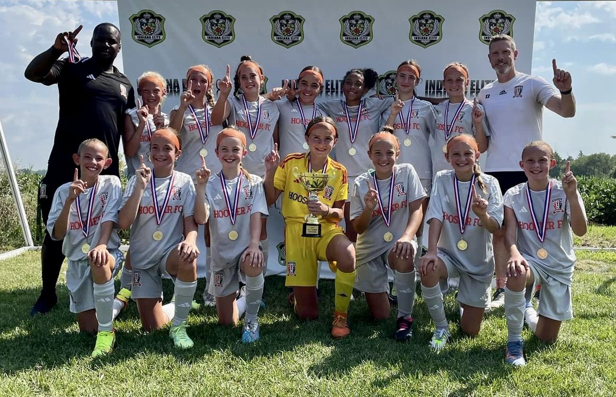 HoosierFutbol's tweet photo. Congratulations to all of our teams on a great tournament weekend!

2011G Elite Wolves I - Champions
2013B Elite I - Champions
2014G Black - Champions
2012G Elite Wolves I - Runner-Up
2013B Elite II - Runner-Up
2012G Elite Wolves - Finalists

#HoosierFC x #DevelopmentMatters https://t.co/pw75fD4OaY