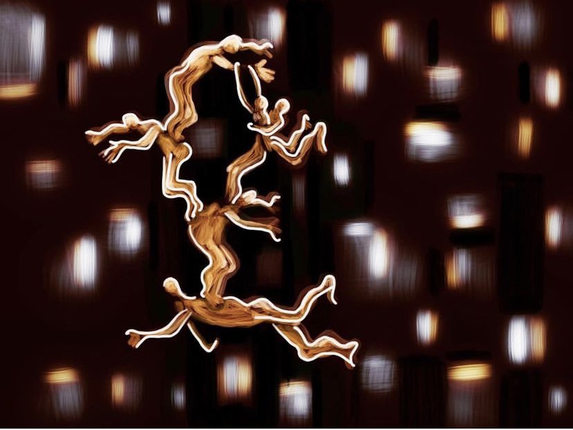 edizevrenos's tweet photo. Series of “Entangled masses”

#ArtOfTheDay #digitalart 
#TorontoArtist https://t.co/T4miqXoPHu