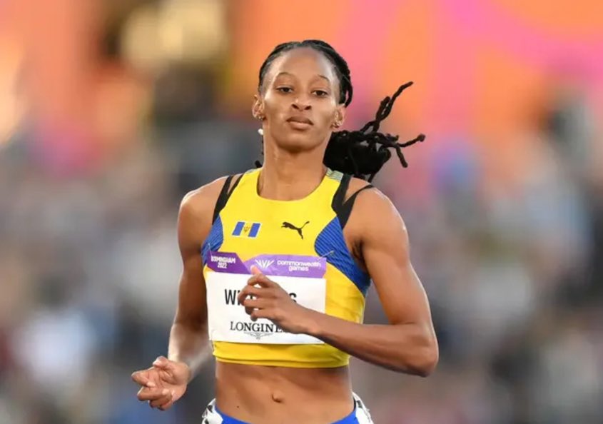 anmargboyce's tweet photo. Breaking News 
Barbadian Sada Williams books her spot in final of the women’s 400m with a lifetime best and new national record time of 49.58 seconds. She finished second in the third and final semifinal. https://t.co/hfE61MQ5wL