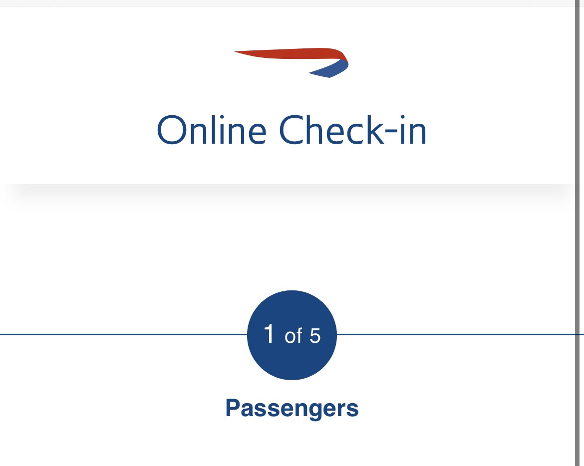 Had to do a double take… checking myself in for a flight with BA, and for a moment I thought I was checking in a group of 5… #BadUX