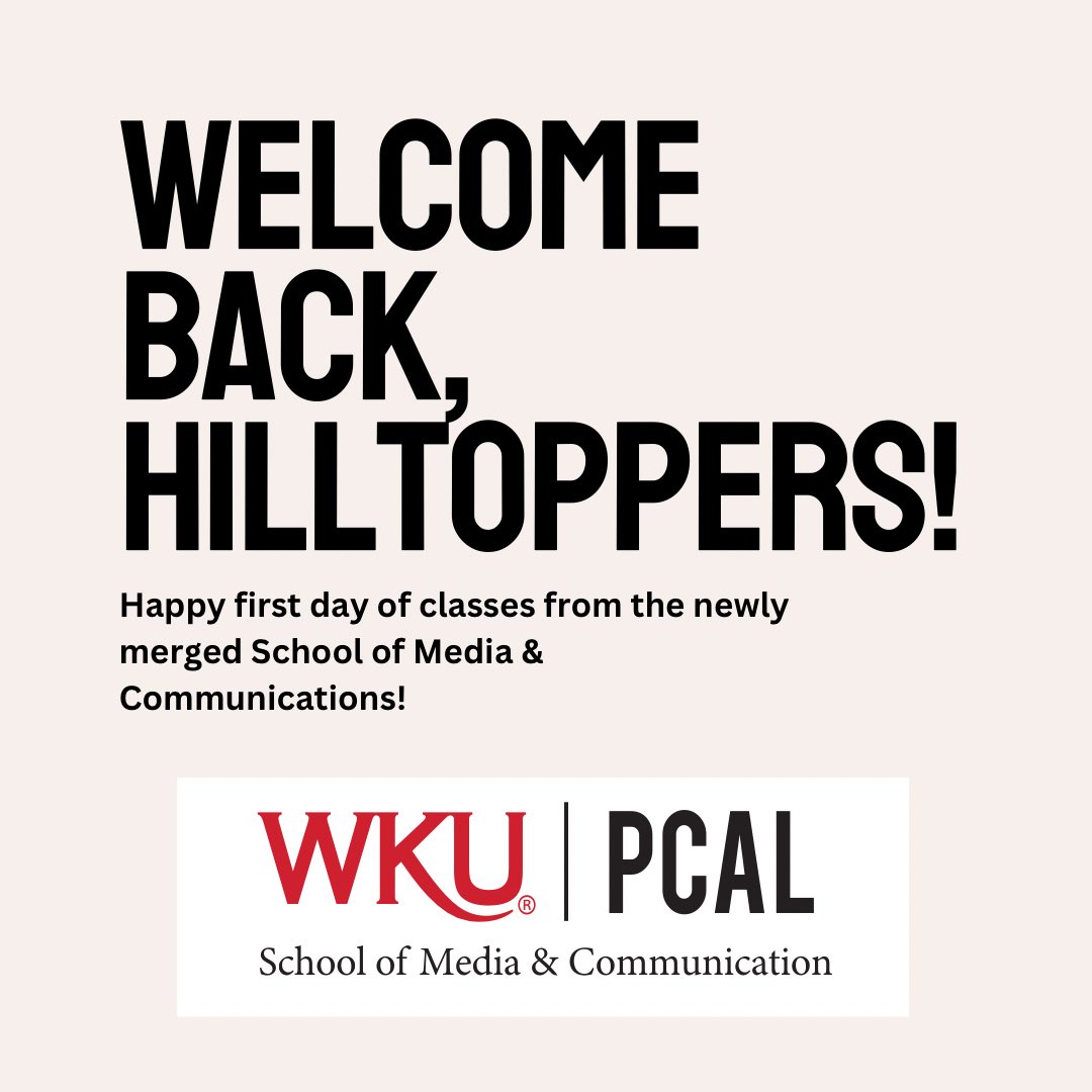 Welcome back, hilltoppers!