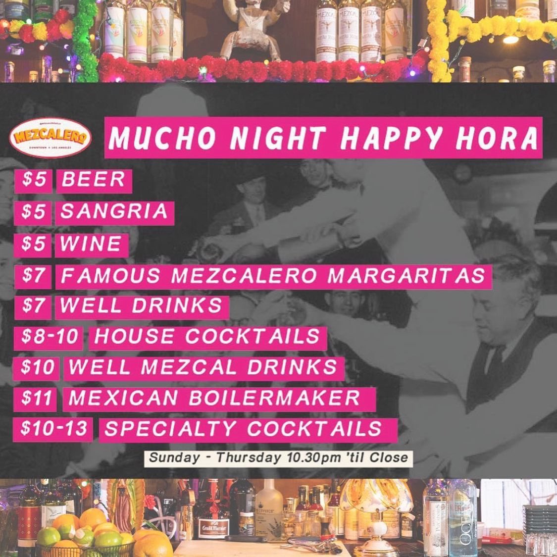 A hurricane and an earthquake!? Honey, we need a drink.

We’re serving up the good stuff at a discount DAILY from 4-7 pm and again Sun-Thurs, 10:30pm-Close.

And REMINDER: it’s #margaritamonday! $8 Tommy’s Margs all day long.
#latenighthappyhour #hurricanehillary #craftcocktails