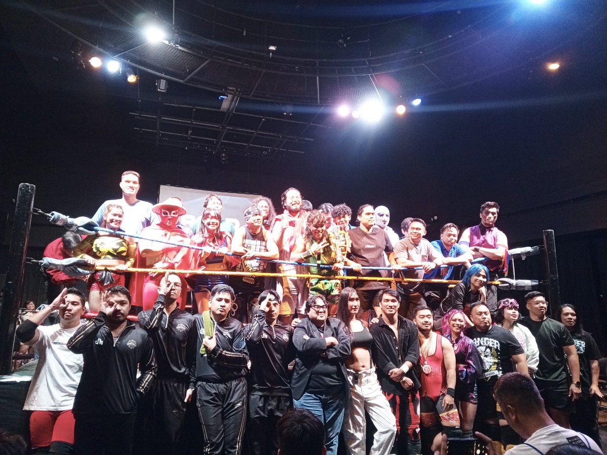 iananastacio_'s tweet photo. The MWF roster at #MWFRoadToFate 2023!

Thank you @MWF_PinoyWres for a great show! Until the next one. 🔥👁️👌🤘 https://t.co/riR341pwSE
