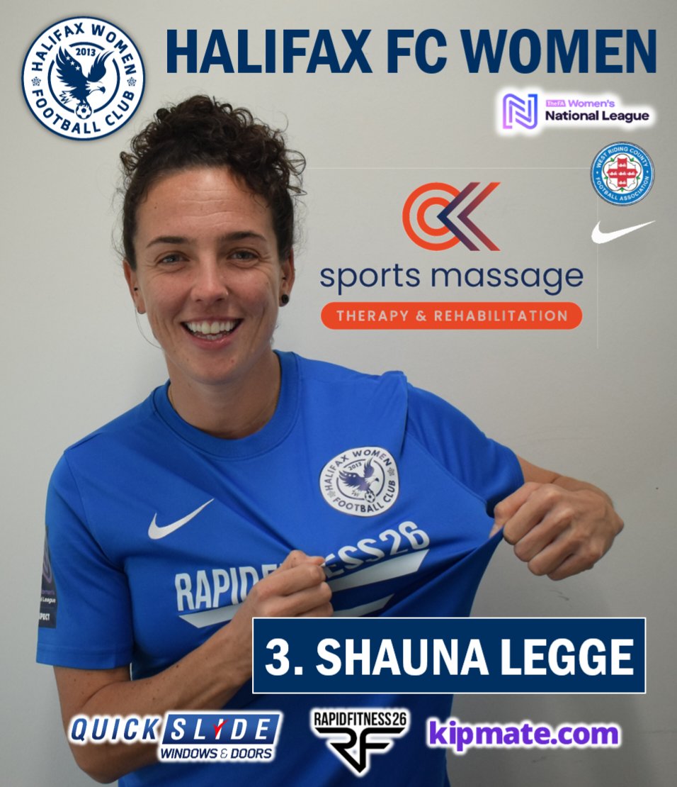 HalifaxFCWomen's tweet photo. 🚨 SPONSOR ALERT 🚨

Sponsoring our captain once again this season is @CKSMT_Rehab! Unbelievable support for not only our players but also across various clubs! Go check them out for all your sports therapy and rehab needs!

#TopSponsor #FlyTogether https://t.co/OtEssqmiet
