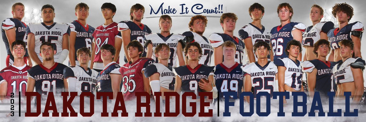 Dakota Ridge Football opens the season Friday night against Pueblo West.  Jeffco Stadium 7pm <a href="/DRHS_Athletics/">DakotaRidgeHS_Athletics</a> <a href="/RonWoitalewicz/">Ron Woitalewicz</a> <a href="/ProStarSports/">Paul Sheehy</a> <a href="/JeffcoAthletics/">Jeffco Athletics</a> #MakeItCount