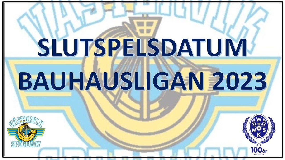 Västervik Speedway tweet media