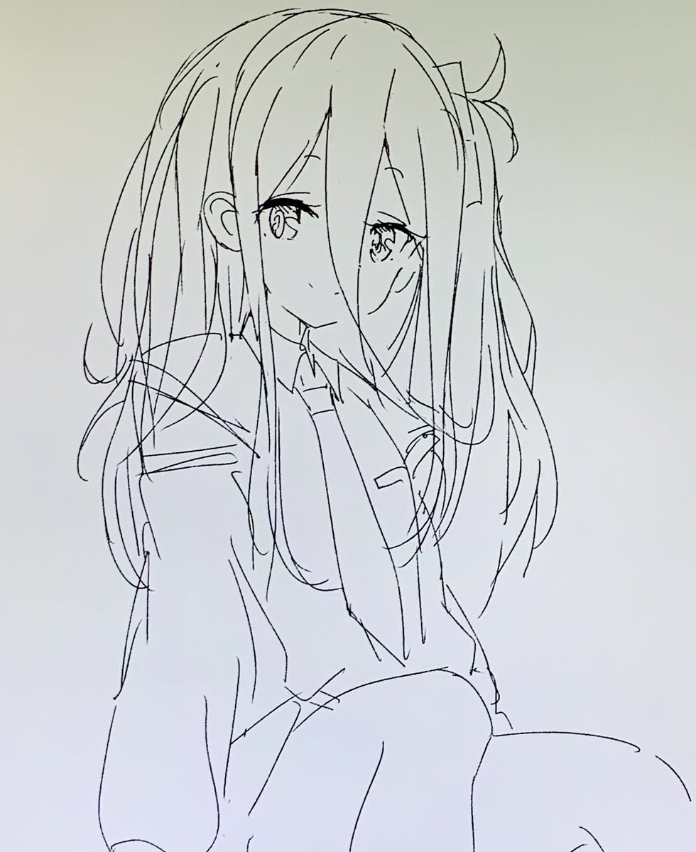アリスさん下描きっとく