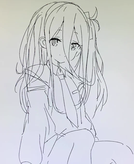 アリスさん下描きっとく