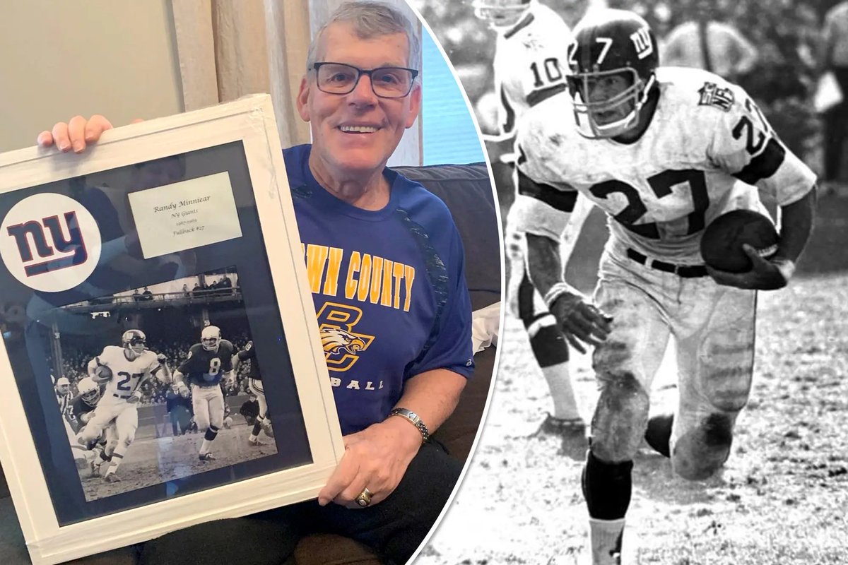 NFL Alumni (@nflalumni) on Twitter photo We at NFLA mourn the death of Randy Minniear (<a href="/Giants/">New York Giants</a> <a href="/Browns/">Cleveland Browns</a> 1966-70). Randy was NFLA's Chairman of Board for 20 years. Upon retirement in 2015, Randy received title of ‘Chairman-Emeritus’. He also was first Alumni rep on Board of NFL Player Care Foundation. We at NFLA mourn the death of Randy Minniear (<a href="/Giants/">New York Giants</a> <a href="/Browns/">Cleveland Browns</a> 1966-70). Randy was NFLA's Chairman of Board for 20 years. Upon retirement in 2015, Randy received title of ‘Chairman-Emeritus’. He also was first Alumni rep on Board of NFL Player Care Foundation.