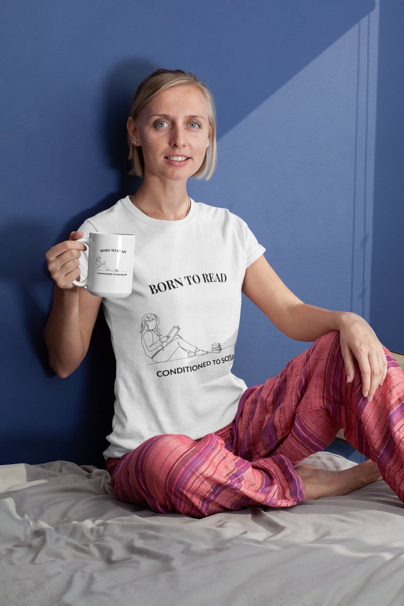 spreadshirt.co.uk/shop/design/sa… #spreadshirt

Flaunt your love ❤️ of 📚 with this ‘Born To Read Conditioned To Socialize’ cute T-shirt. Great for book lovers and introverts this T-shirt is stylish and trendy. Click the link today! #booklovergifts #bookloverquotes #booklovershirt #books