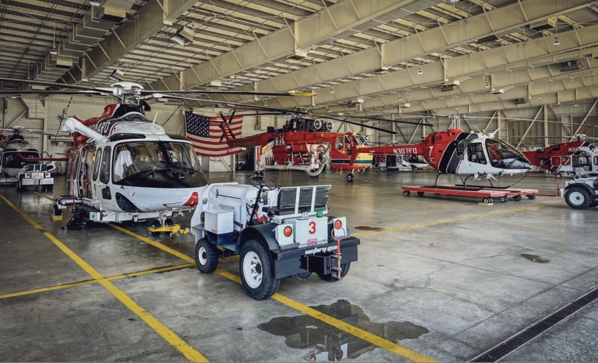 Good Afternoon from LAFD Air Operations! #PostStorm