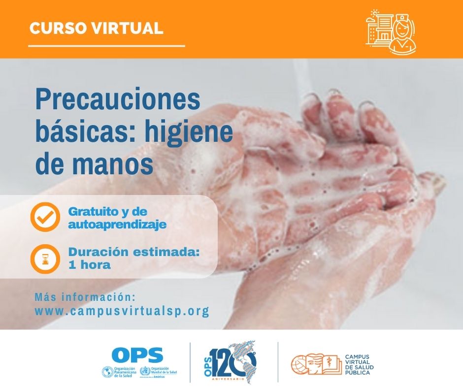 ¿Conocés el curso sobre la higiene de manos correcta en un establecimiento de salud 🤚🏼✋🏿 💦 🧼? Información sobre: ✅ los 5 momentos para la #HigieneDeManos ✅ y muchos otros temas relacionados Comenzá este curso virtual y gratuito. ➕INFO 👉 campusvirtualsp.org/es/node/29045