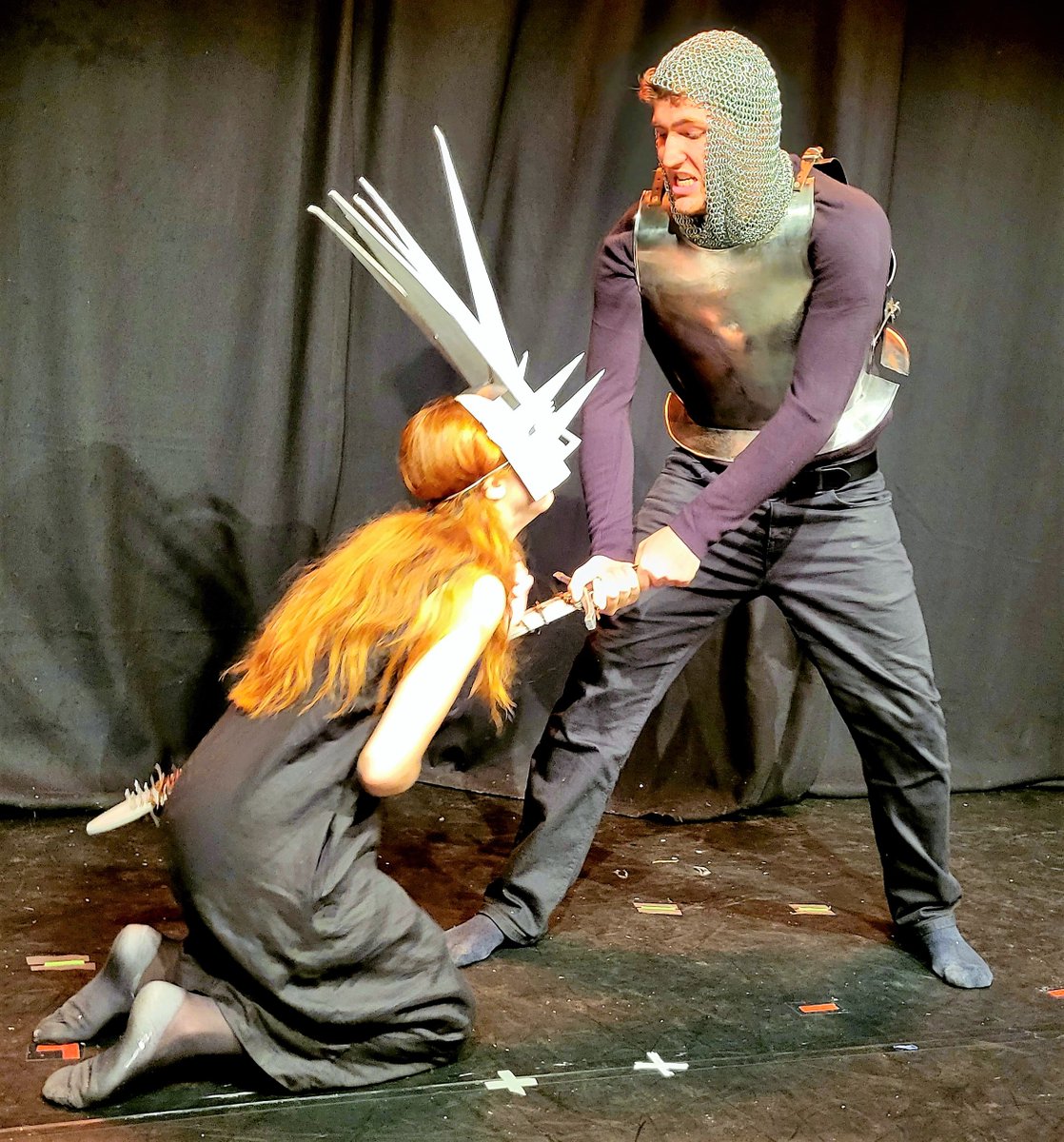 jowildman's tweet photo. Can Percy defeat the beast & reclaim his heart?
'Sir Percival & the Jabberwock' @Greenside Infirmary St 12.45pm. https://t.co/jfYj8rtRjV
#edinburghfringe #edinburghfringefestival #jacobwatson #kestreleyeproductions #greenside #newwriting #theatre #FillYerBoots #tweetthemedia https://t.co/Z7btPqIJFC