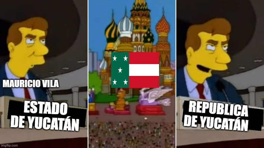 Graf_Luis's tweet photo. República de Yucatán? No se habían desintegrado?....
Eso es lo que queríamos que creyeran 😂😂 https://t.co/YGToyciElM