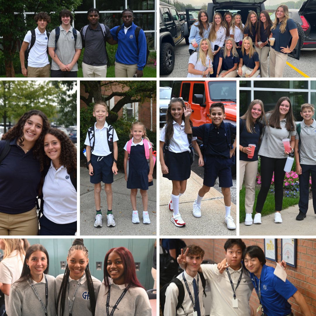 GilmourAcademy's tweet image. And we're underway at the corner of Cedar and SOM and we are ready for an unforgettable school year ahead! Today's first day was nothing short of amazing! 🎉 These were just SOME of the smiling faces we saw today! #GAFirstDay #WhyGilmour #WeAreGilmour