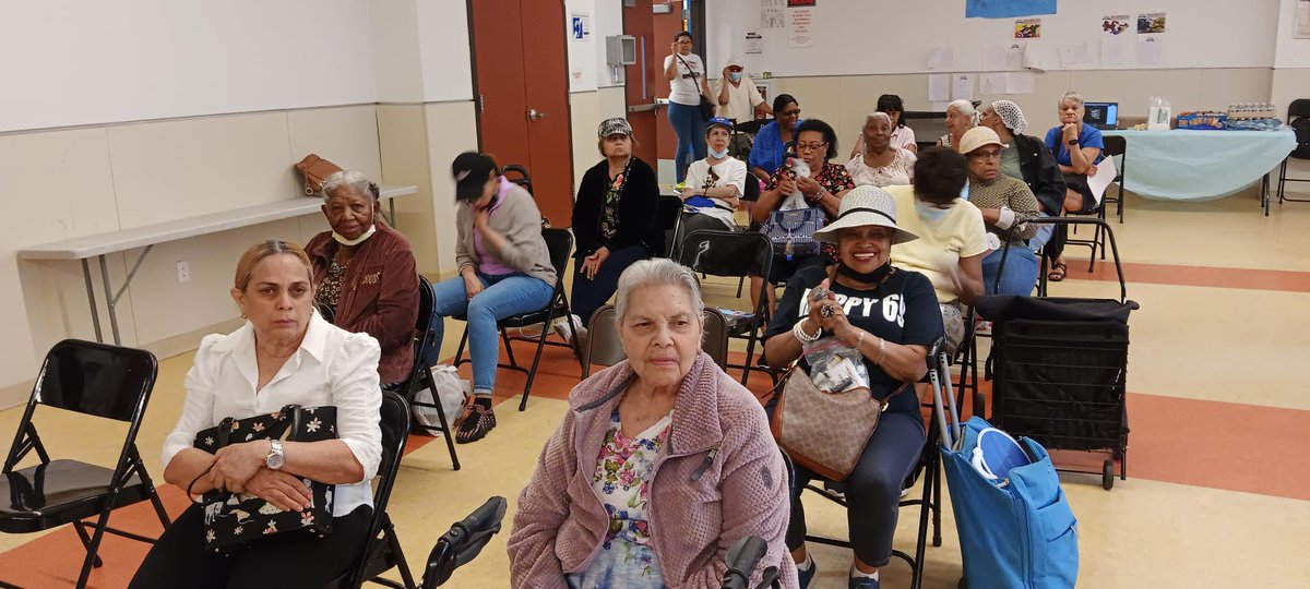 unionsettlement's tweet photo. Music, laughter, and appreciation filled the air at our 104th location today as our participants and Older Adult Services team celebrated National Senior Citizen's Day. https://t.co/y5esf3GpUk