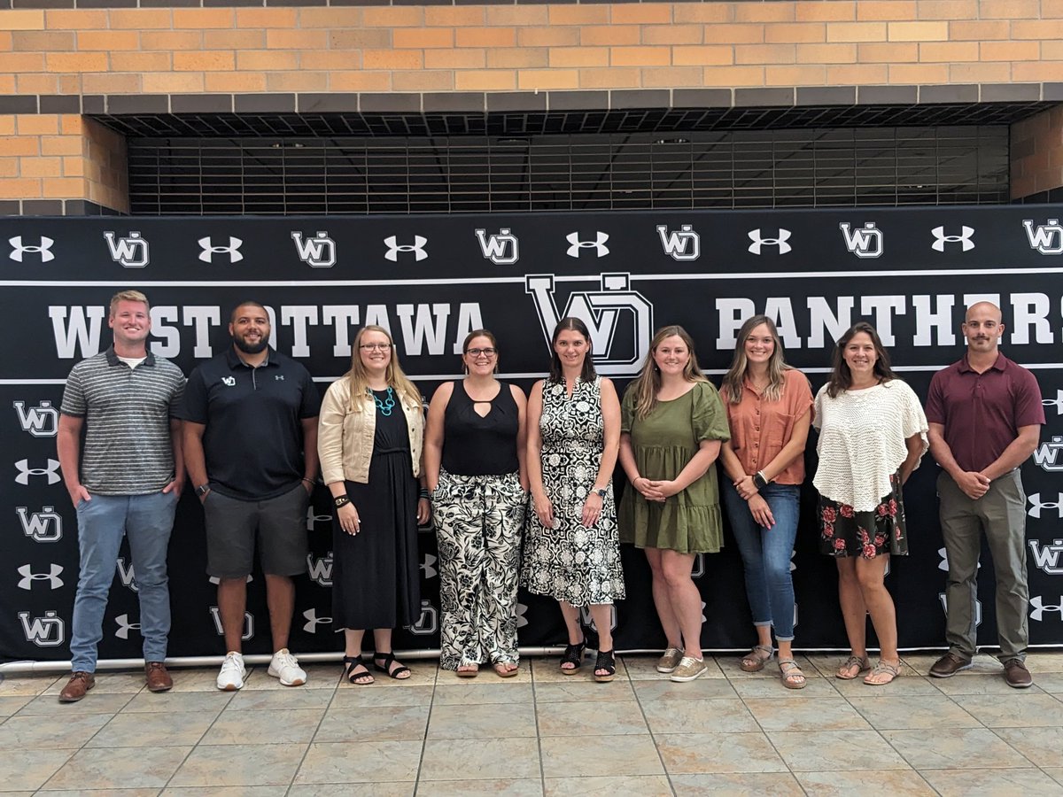 The future looks bright with our new WOHS teachers. Great first day with the newbies!! #gowo