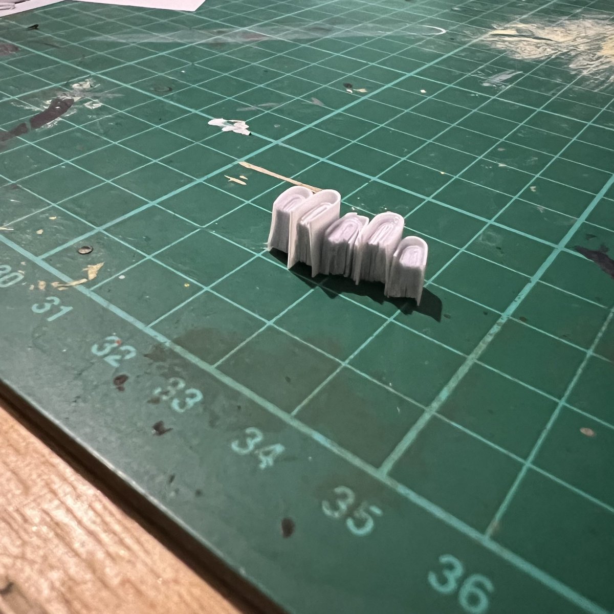 droidworkshopuk's tweet photo. Started scratchbuilding some miniature books to put in a bookcase on a diorama I’m building…. I think this may take a while!!!
#wepaintminis
#Warwardens #Warmaidens #Warmongers #40k #Warhammer
#WarhammerCommunity https://t.co/hUctTPz4NG