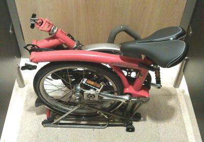 Stolen Bike: A Brompton - P Line (equivalent) has been reported as stolen from London, SW16 #bikestolen
