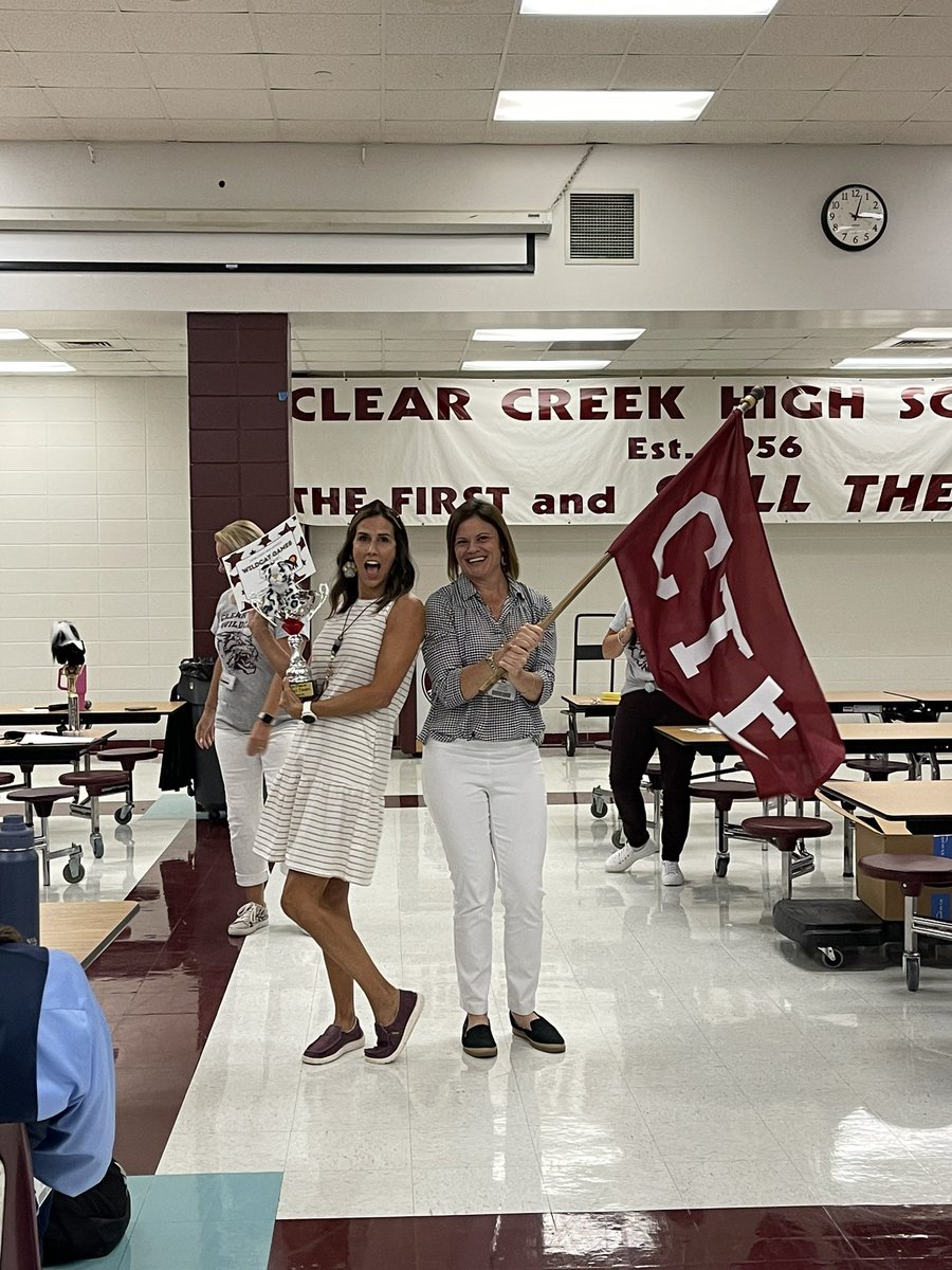 #ccisdmoments CTE MOST SPIRITED <a href="/CreekWildcats/">Clear Creek Wildcats</a>