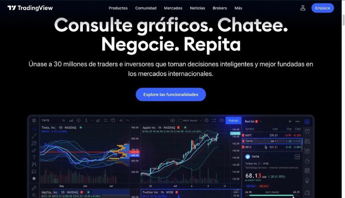 🎁🎉 SORTEO CUENTA PRO+ #TRADINGVIEW de 6 MESES (VALORADA EN 180$ )🎉🎁 

Requisitos👇

1️⃣ Seguir a <a href="/JohnNakamoto_/">JohnNakamoto</a> y a <a href="/es_tradingview/">TradingView en español</a> 

2️⃣ Like 💚 y RT 🦄

3️⃣ Comenta para tener más posibilidades !😉

Daré el ganador en 72 horas ⏳

¡Suerte a todxs!🥳

#Giveaways #CryptoGiveaway