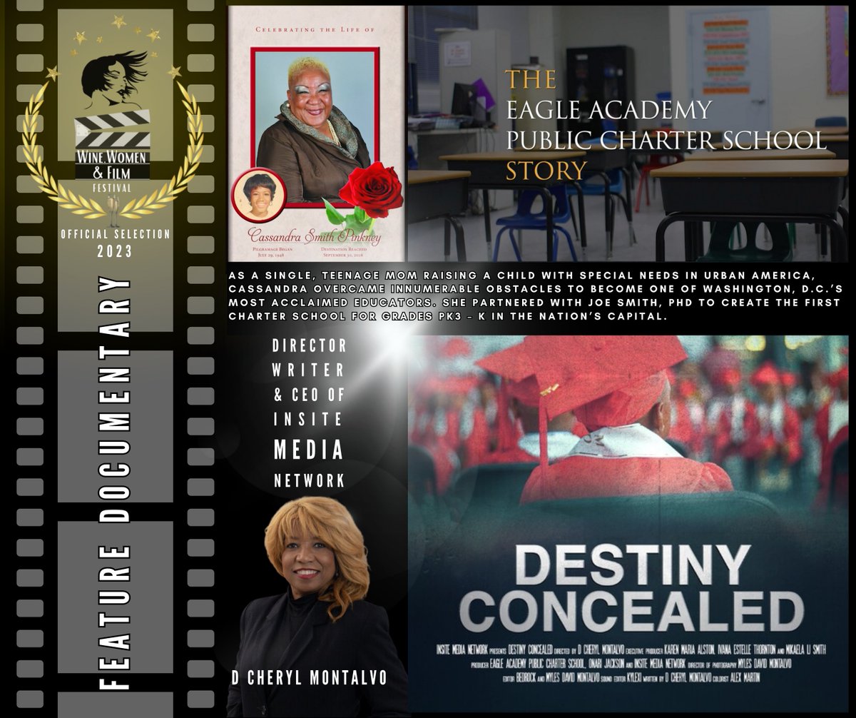 Congratulations to D Cheryl Montalvo (Director, Writer), Karen Maria Alston (Producer), Ivana Estelle Thornton (Producer), Mikaela Li Smith (Producer), Onari Jackson (Producer) and their cast and crew for the Official Selection of “Destiny Concealed” in the Feature Doc Category!