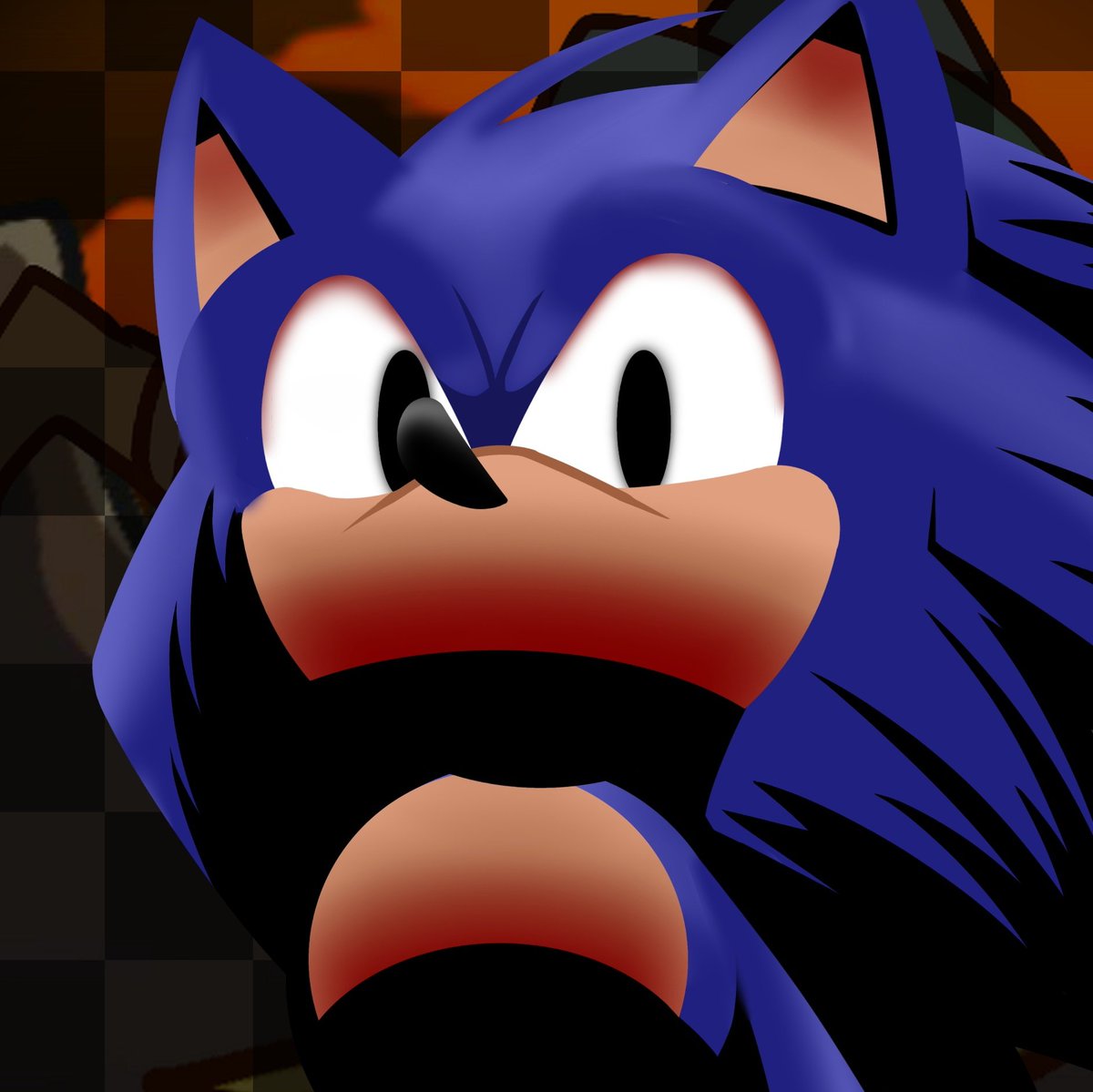 SkySonic_'s tweet photo. [Faker.]

-Poll winner for the lineless EXE art poll I did a couple of weeks ago, lol

-took me only 2 hours, which is good, woooo

-I'm not sure who made the BG from the OG EXE 2.0 Mod because I used it and edited it for this drawing

#FAKERSWEEP #sonicexe #sonicexeoc https://t.co/SK20lEG8iH