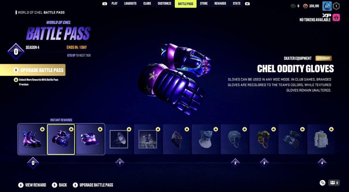 chelhub_'s tweet photo. BREAKING: #NHL24 World of Chel will feature a Fortnite style Battle Pass. Free and Premium (Paid Tiers. Game abilities + Player classes will always be in the FREE tiers with cosmetics in the PREMIUM.
Bags are GONE. Replaced by the WOC Store where you can purchase things w/ WOC https://t.co/YDHOHAt6v8