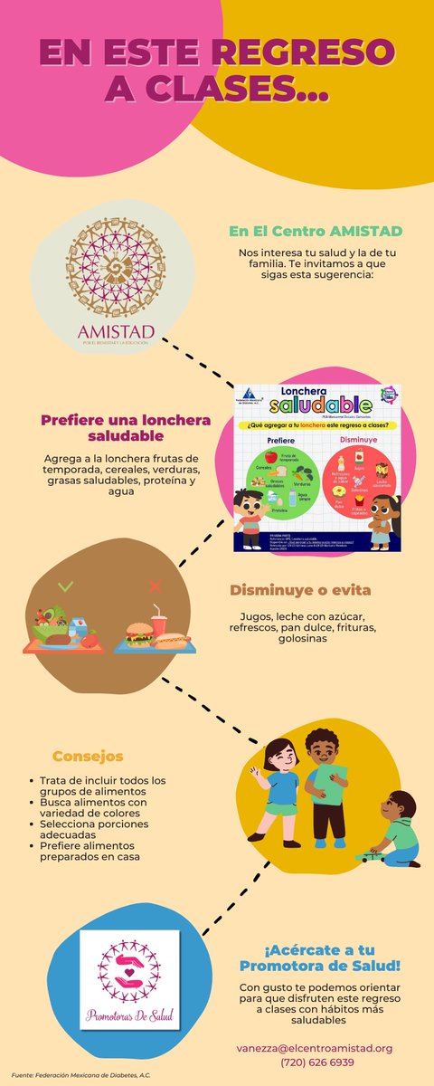 #promotorasdesalud #regresoaclases #infografia