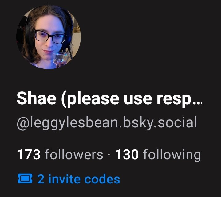 leggylesbean's tweet photo. Hey so, I pretty much stopped opening this app after Musk drooped a hot steaming X on the app icon. I've got two codes for a certain big blue sky if anyone wants. Either hit me up in the replies here or in dms. If there's a delay, it's because I haven't gotten a push notif https://t.co/b4AAWUlrDI