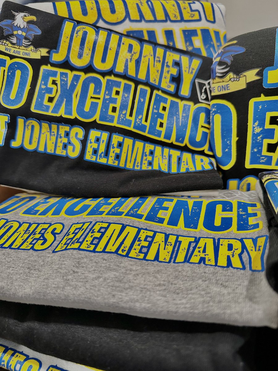 Kickin’ off Year 2 of our JOURNEY with Jones ES 😎🤘🏾 Absolutely love the updated designs! #BCpartner @JonesES_AISD