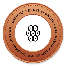 unicode's tweet image. Unicode thanks Watson Ladd, our newest Bronze Sponsor! #UnicodeSponsor unicode.org/consortium/ado…