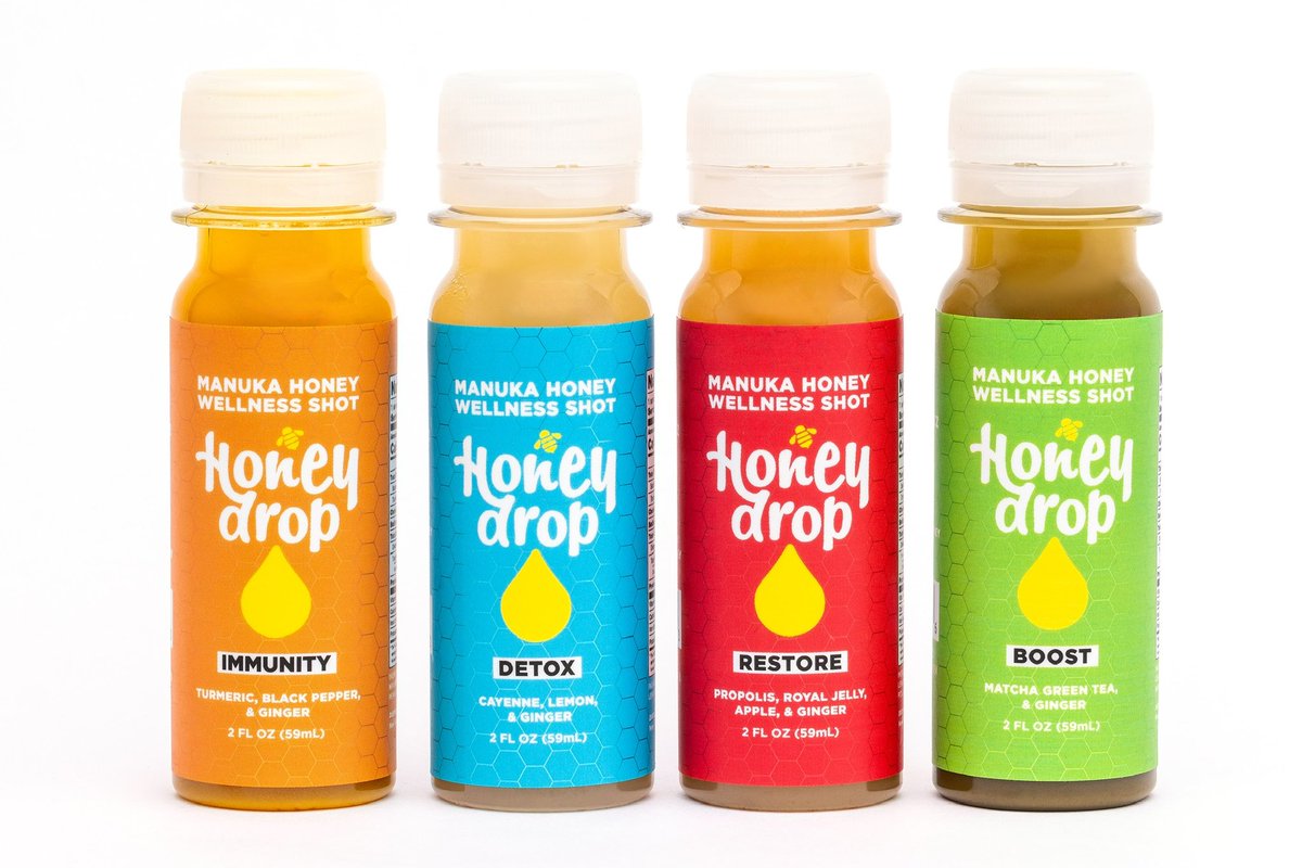 HoneydropUSA's tweet image. Introducing Honeydrop's mind-blowing Manuka honey infused wellness shots! Sip your way to wellness with a sweet twist - this shot is the bee's knees! 🌟 Boost your immune system, rejuvenate, and taste the power of nature! 🌻🍯 #HoneydropWellnessShots #ManukaMagic #BeeGood