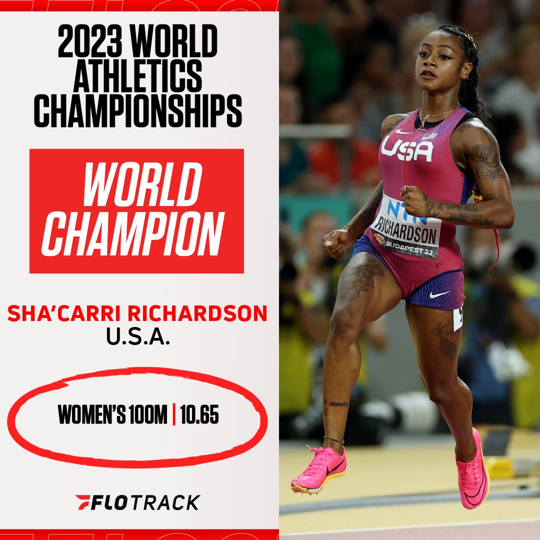 FloTrack's tweet photo. What a way to end day 3! 🥇🥇 #WorldAthleticsChamps 

📸 Getty Images https://t.co/RzuPCP6Jk9