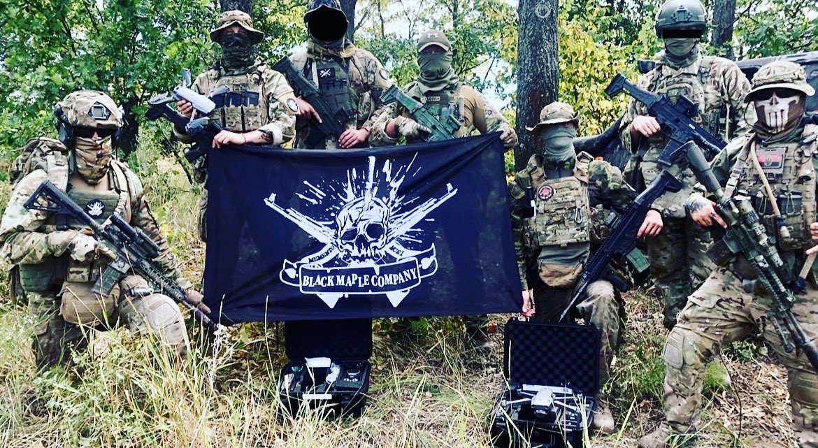 warinukraineua's tweet photo. β‘π¨π¦ The "Black Maple" unit, which consists of volunteer fighters from Canada, somewhere in Ukraine
#Canada #Canadian #BlackMaple #Ukraine #UkraineWar #UkraineRussiaWar #UkraineRussianWar #RussiaUkraineWar https://t.co/NiUOQBvd48