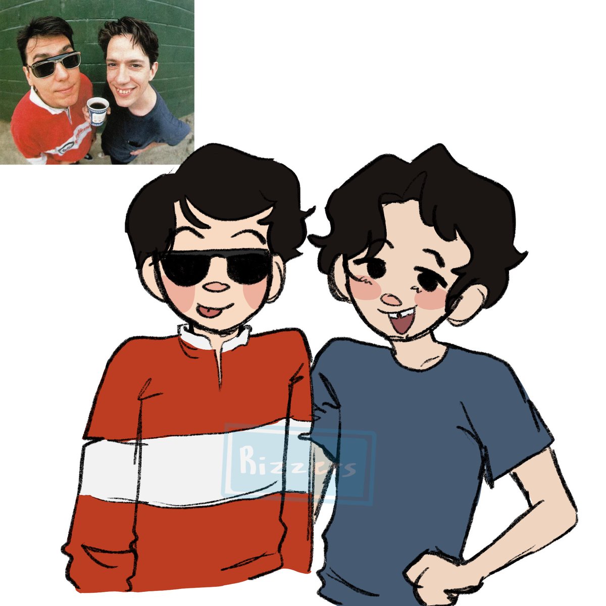 easEVOLVED's tweet photo. the johns #tmbg #TheyMightBeGiants #johnlinnell #johnflansburgh (unmention them in the comments 😊) https://t.co/xUs2OCte72