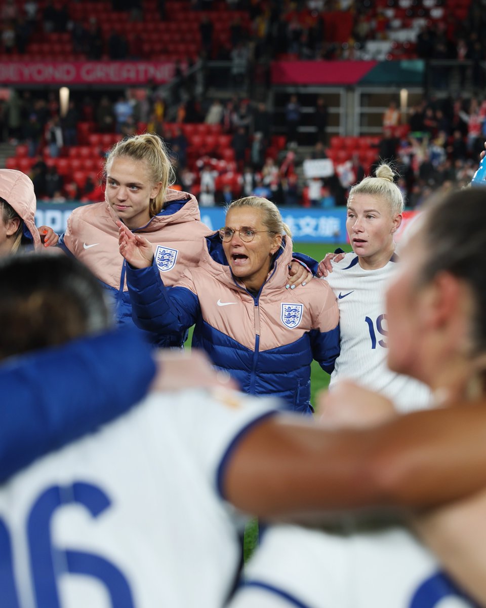 FIFAWWC's tweet photo. 𝙎𝙖𝙧𝙞𝙣𝙖 𝙒𝙞𝙚𝙜𝙢𝙖𝙣. 🧠

The only coach to reach the #FIFAWWC Final with ✌️ different nations. https://t.co/4Hw4T4mC9V