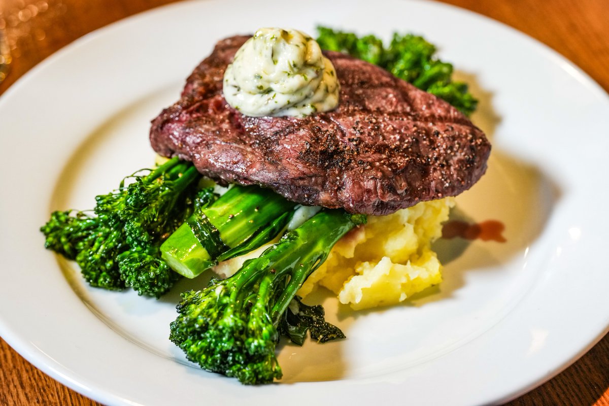 CapitalAleHouse's tweet photo. Make no mis-steak, dinner at Cap Ale is the best!

We have a little something for everyone. Enjoy hearty, delicious meals perfect for date nights, large parties, and everything in between. Make your reservation to join us at https://t.co/UupJ4IKqEa today!

#capale #eatlocal https://t.co/3Ap53XTPax