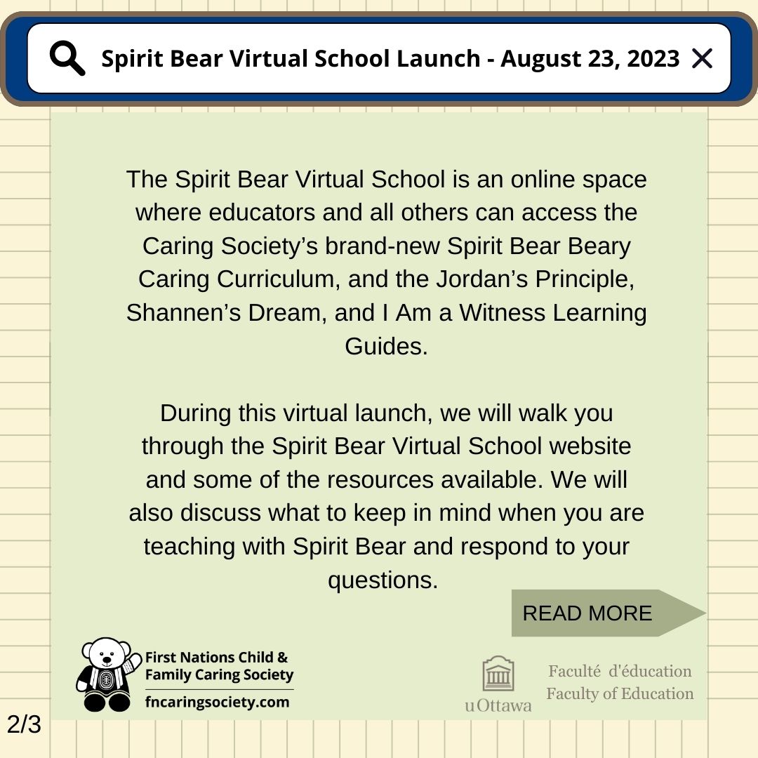 First Nations Child & Family Caring Society tweet media