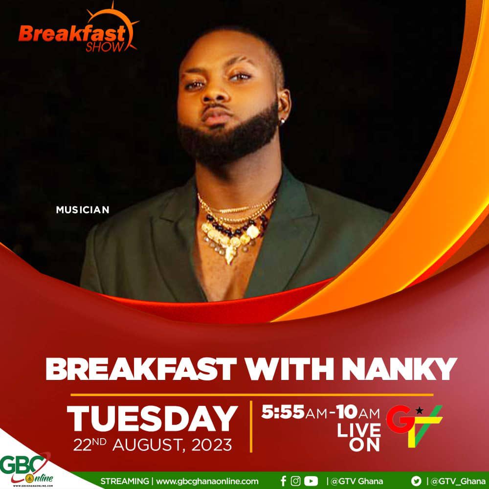 #breakfastshow on Gtv tomorrow 🙌🏾