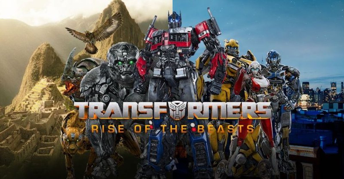 EducatorCarlos's tweet photo. Watching #TransformersRiseoftheBeasts  and I am enjoying it. 

@peru #machupichu https://t.co/h487ZkAq7U