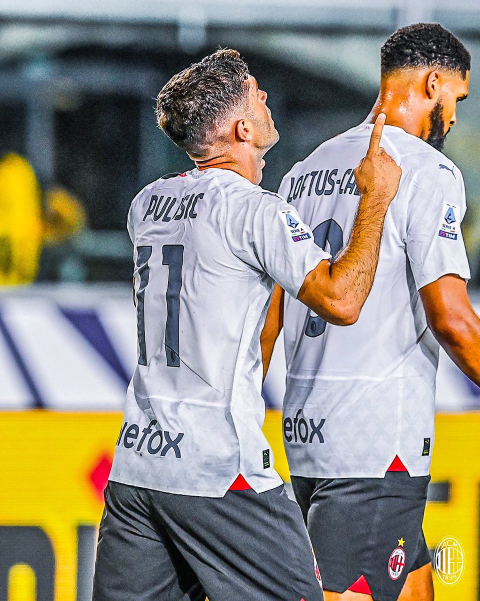 USMNTTAKES's tweet photo. 🚨 USMNT international Christian Pulisic in his Serie A debut today 

☑️ 72 min
⚽️ 1 goal 
🔑 2 chance created (match highest)
👀 100% dribbles completed 
🔀 100% tackles won
🔥 82% passing 
⚔️ 2 accurate crosses 
🚀 100% duels won 
✅ 8.6 fotmob rating (MOTM) 

Masterclass performance 😮‍💨