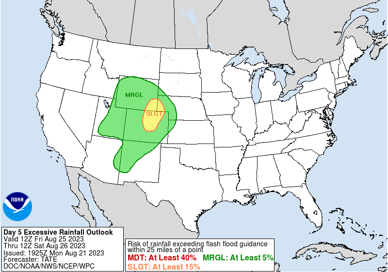 LimWeather's tweet photo. D5
SLGT risk in W US esp #Denver, #ColoradoSprings, #AuroraCo, #Lakewood, #Boulder, #FortCollins, #Greeley, #Thronton, #Arvada, #CentennialCO, #Longmont, #Cheyenne, #Scottsbluff
#Wxtwitter #COwx #WYwx #NEwx #Tropicswx #FlashFlood #PTC9 #Harold #TropicalStorm #TropicalStormHarold https://t.co/Uim6olOq4v