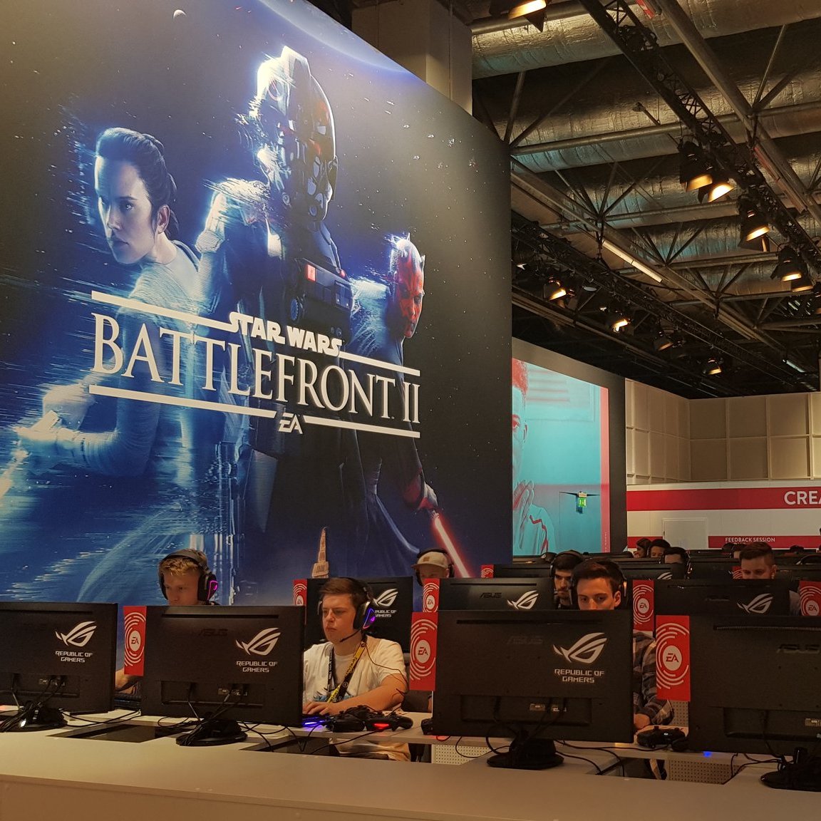 The last Battlefront event was over 4 years ago already 😭 I thought by now we'd get a lot more at Gamescom for Star Wars games