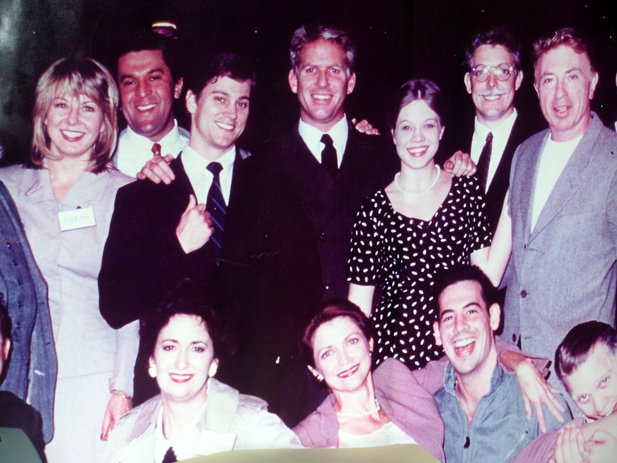 MeisnerActor's tweet photo. The time Hollywood legend #LarryCohen cast me as Charles Lindbergh in his world premiere of #FallenEagle. Script began as a screenplay he developed with #OliverStone, but he ingeniusly adapted it into a Black Box stage production. #SanfordMeisnerCenterforTheArts Fall, 1996. https://t.co/YXx2a9k1Qw