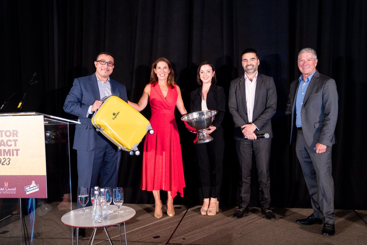 SFTravelAssn's tweet image. Thank you to everyone who attended the Visitor Impact Summit at the @FairmontSF in collab with the @HotelCouncilSF. Here we shared SF hospitality and travel updates and heard from @flysfo, @Expedia, and @VisitCalifornia. Thank you for attending!
#BoomLoop #VisitorImpactSummit