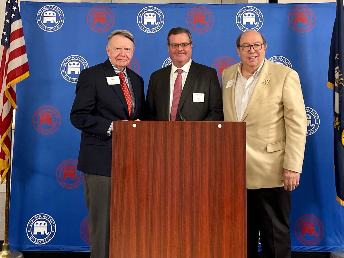 Congratulations to our very own John McCarthy who was elected on Saturday to serve as <a href="/KYGOP/">Republican Party of Kentucky</a>'s next National Committeeman on The Republican National Committee!

Read about <a href="/johnmssgov/">John McCarthy</a> and his new role as National Committeeman here: rb.gy/jkg2w