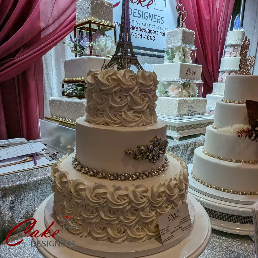 CakeDesignersPA's tweet photo. See our designs up close and in person so you can see what’s possible when you work with Cake Designers! Cake Designers will be at The Summer Breeze Wedding Expo on Aug 30th at 5pm @ the Lake Mary Events Center in Lake Mary, FL. 
RSVP here: https://t.co/1xN7vMh92j.

#caketasting https://t.co/etiVOiGgBk